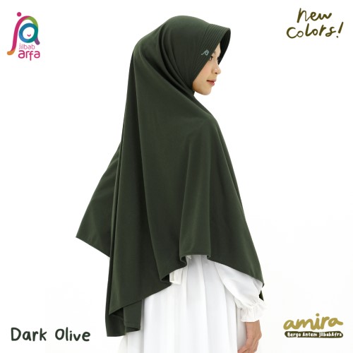 Jilbab Afra JAFR - Amira 29 Dark Olive